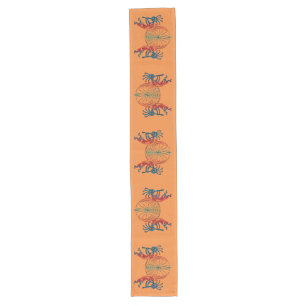 KOKOPELLI / MAN IN THE MAZE coloured + your ideas Long Table Runner