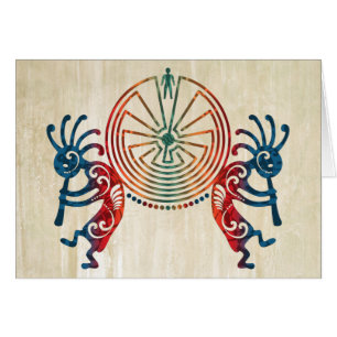 KOKOPELLI / MAN IN THE MAZE + your ideas