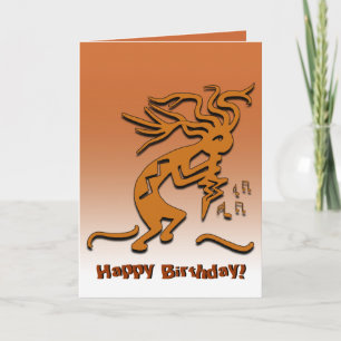 Kokopelli Musician Card