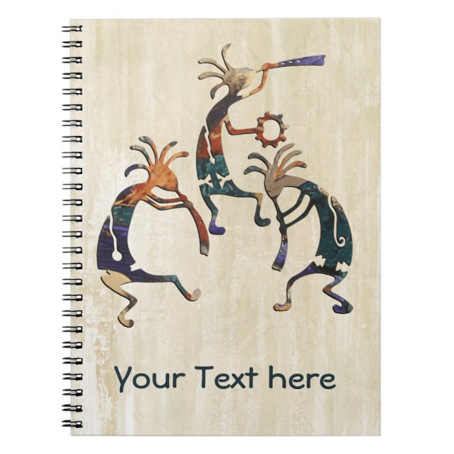 KOKOPELLI musician trio + your ideas Notebook (Front)