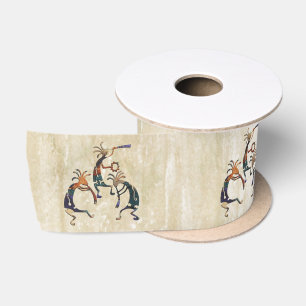 KOKOPELLI musician trio + your ideas Satin Ribbon