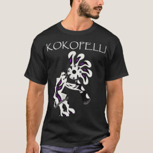 Kokopelli Native American Flute Player Gift Tee