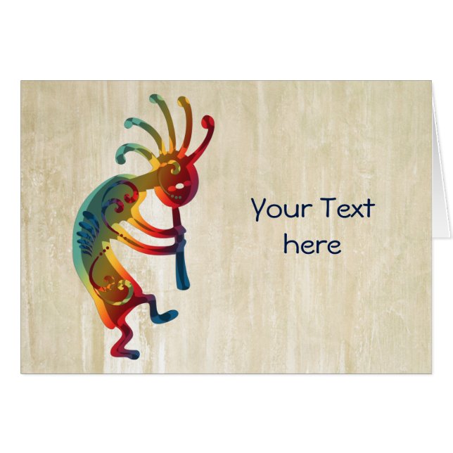KOKOPELLI ornaments + your ideas (Front Horizontal)
