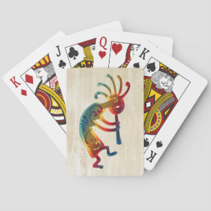 KOKOPELLI ornaments + your ideas Playing Cards
