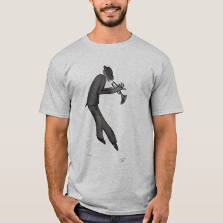 Kokopelli Plays the Blues art T-Shirt