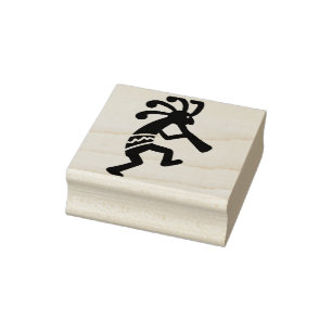 Kokopelli Rubber Stamp