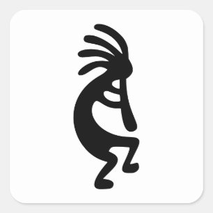 Kokopelli Square Sticker