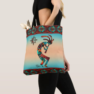 Kokopelli Sud-Ouest Et Sac fourre-tout Soleil