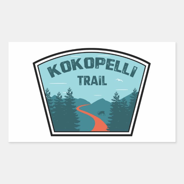 Kokopelli Trail Sticker (Front)