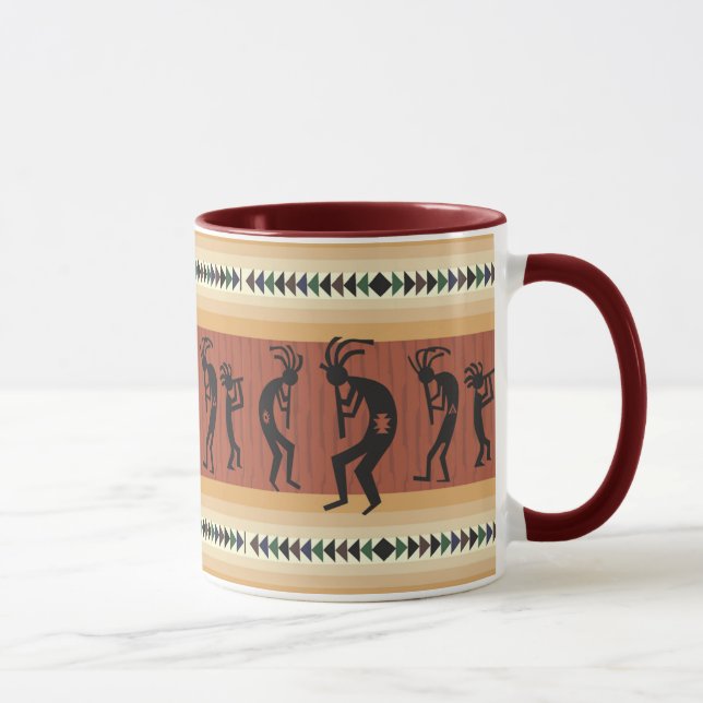 Kokopelli Tribal Design Mug (Right)