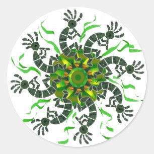 Kokopelli Wheel Sticker