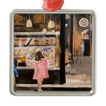 "Kolache at Christmas" painting by Therese Kramer