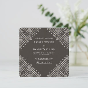 Kolam Wedding Invitation