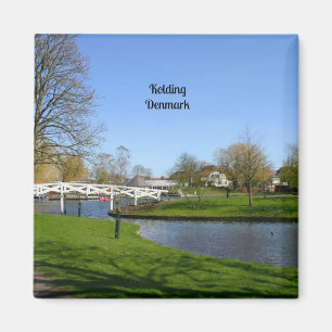 Kolding, Denmark landscape Magnet