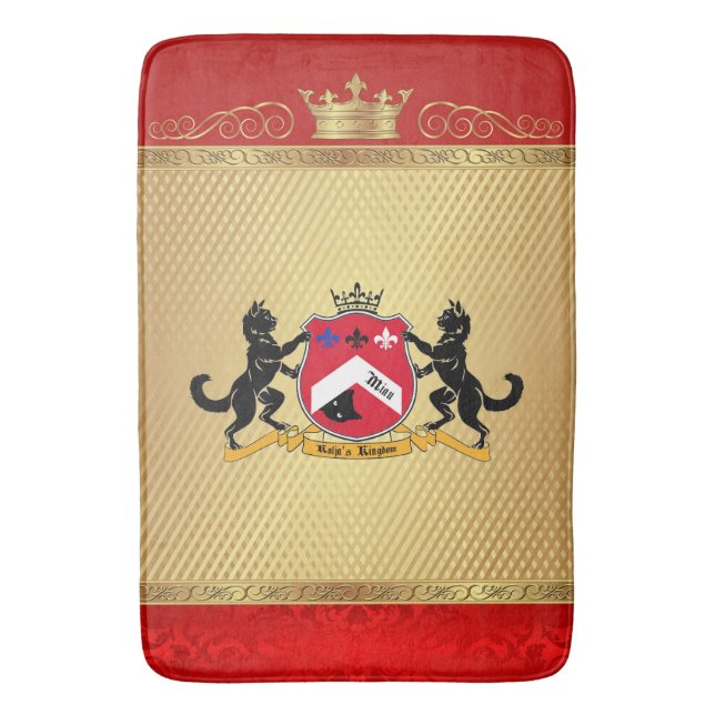 Kolja's Kingdom Bath Mat! Bath Mat (Front Vertical)