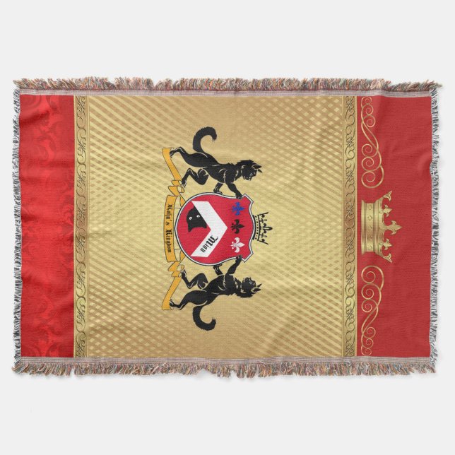 Kolja's Kingdom Royal Throw Blanket! (Front)