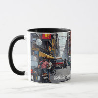 Kolkata, India downtown Keepsake Souvenir