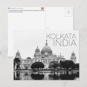 Kolkata, India Travel Postcard