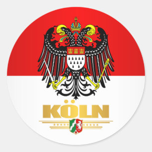 Koln (Cologne) 2 Classic Round Sticker