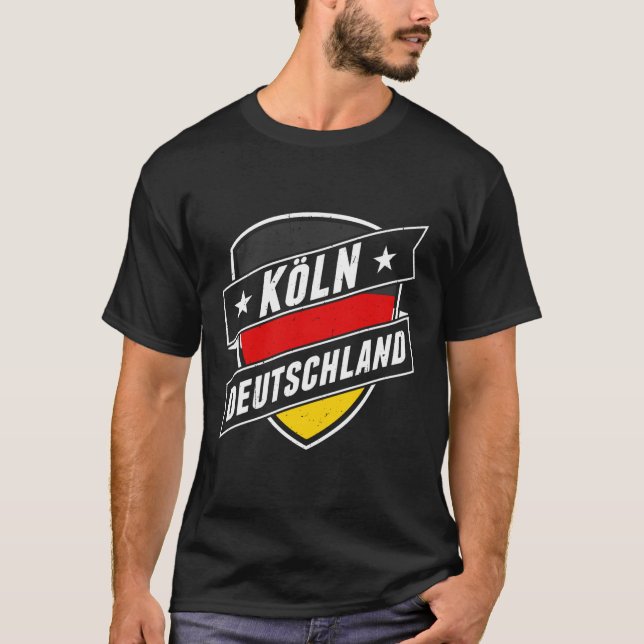 Köln Deutschland Köln Germany Pride T-Shirt (Front)