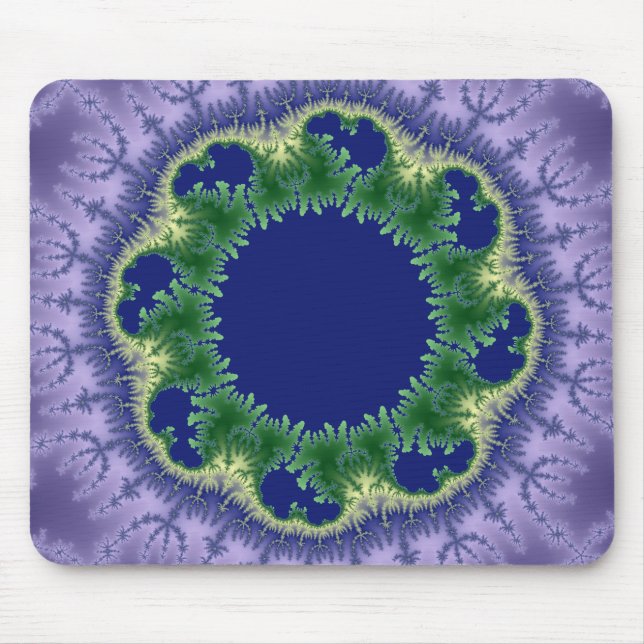Kolo fractal art mouse pad (Front)