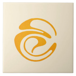 Koloman Moser Abstract Art Tile