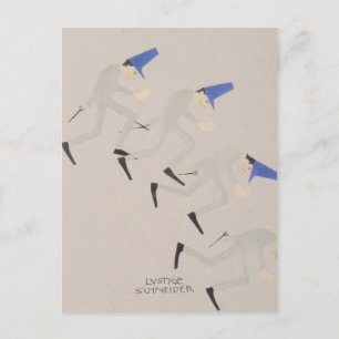 Koloman Moser-Picture book for the niece of Ditha Postcard