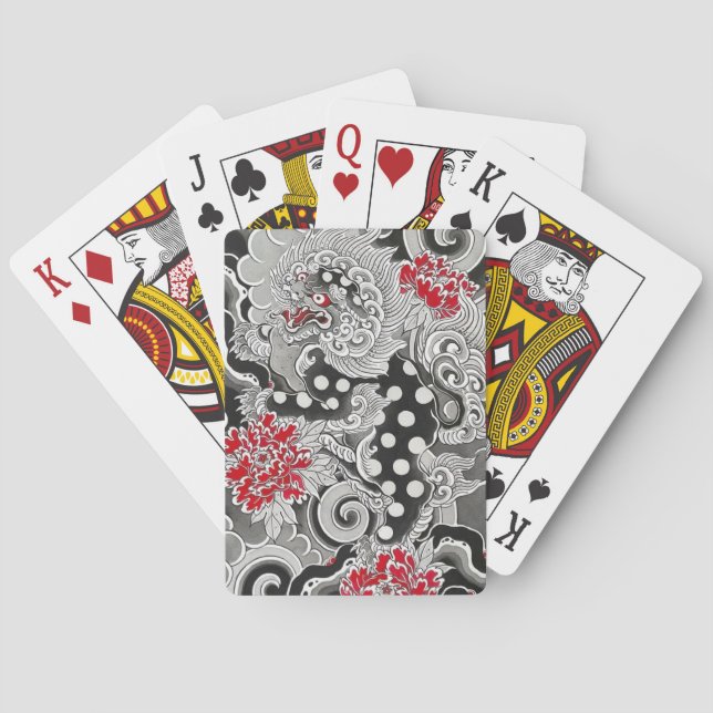 Komainu Playing Cards (Back)