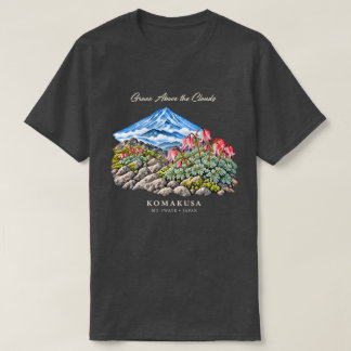 Komakusa Alpine Flower T-Shirt – Darkcolor