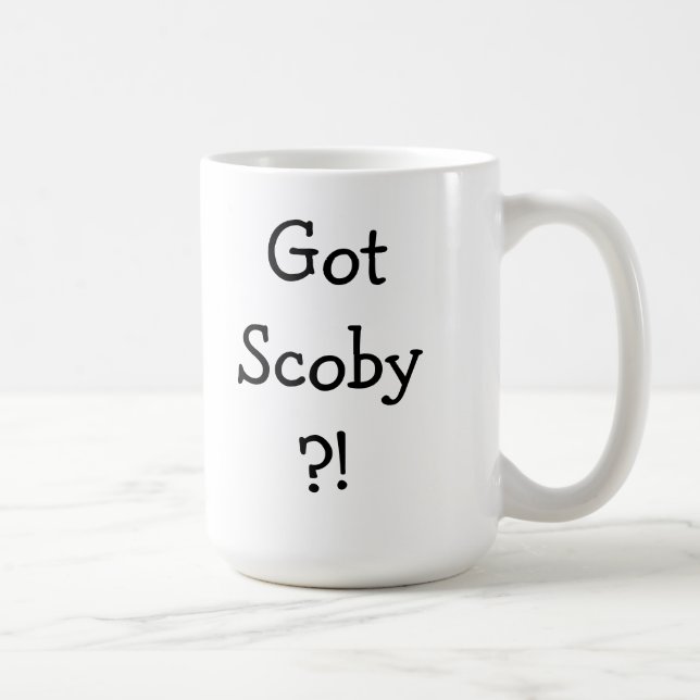 kombucha scoby mug (Right)