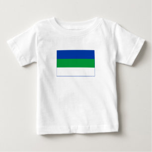 Komi Republic Flag Baby T-Shirt