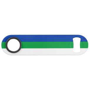 Komi Republic Flag Bar Key