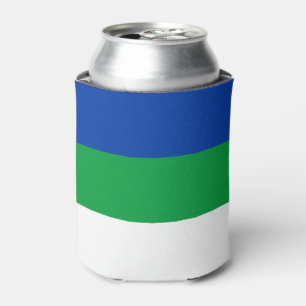 Komi Republic Flag Can Cooler