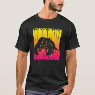 Komodo Dragon Animal Retro Costume T-Shirt