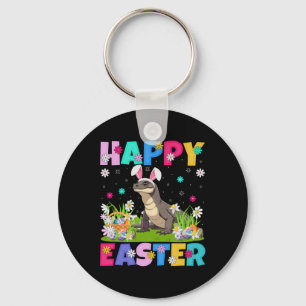 Komodo Dragon Easter Egg Hunt Bunny Ear Komodo Dra Keychain
