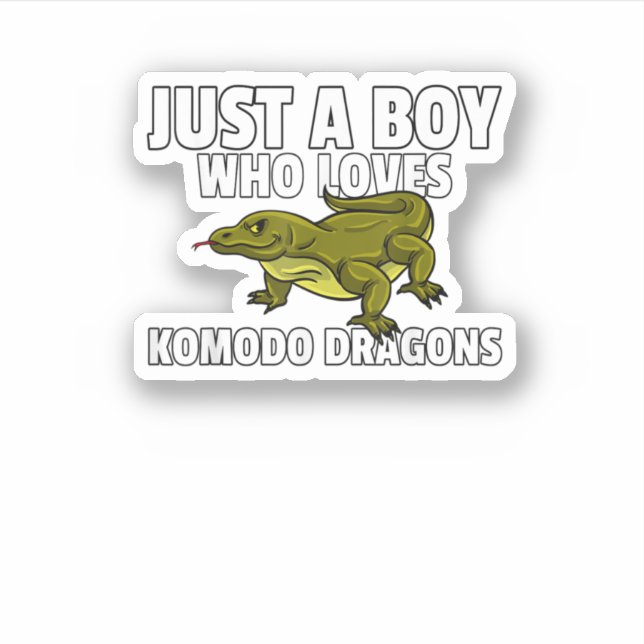 Komodo Dragon For Komodo Dragon Kids  (Front)