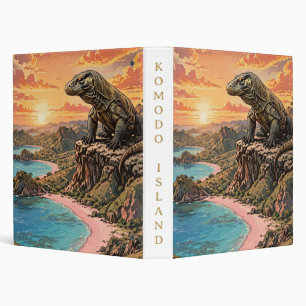 Komodo Dragon King of the Island Binder