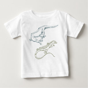 Komodo dragon monitor american sand lizard baby T-Shirt