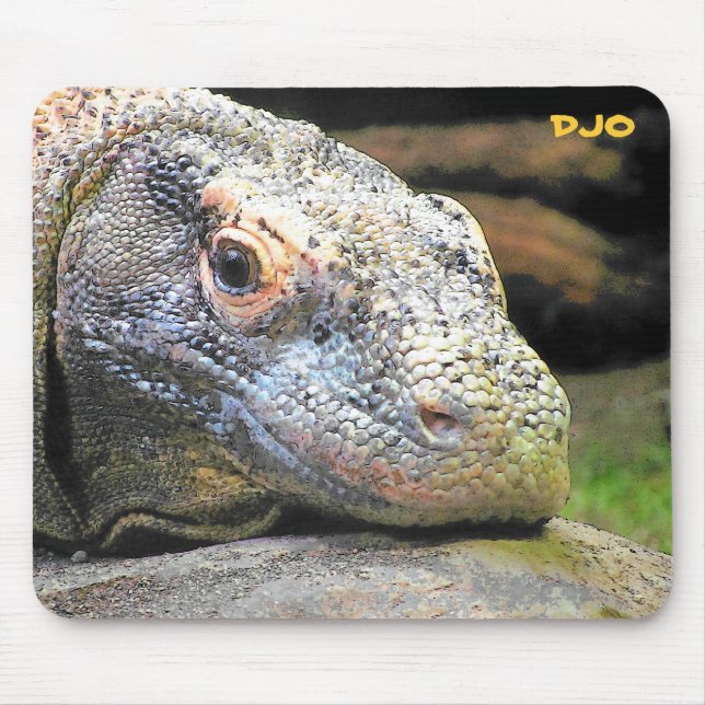 Komodo Dragon Mouse Pad (Front)