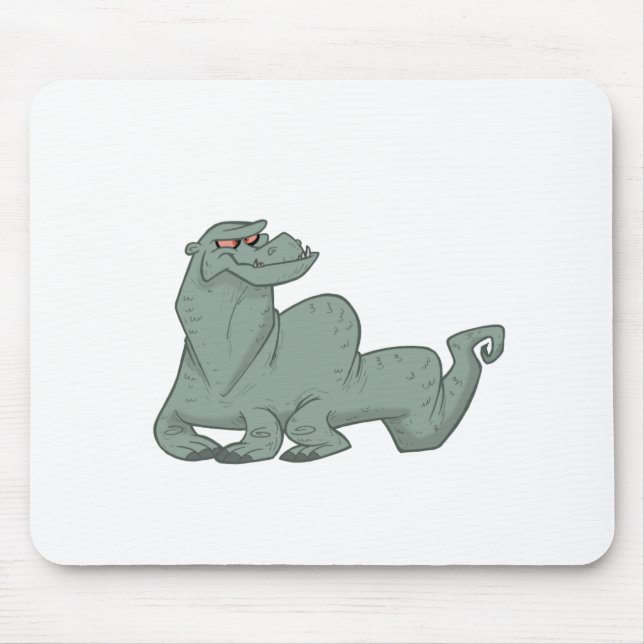 Komodo Dragon Mouse Pad (Front)