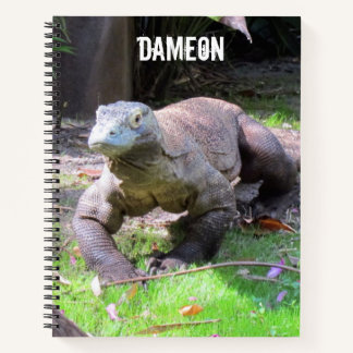 Komodo Dragon Personalized Notebook - 2 photos