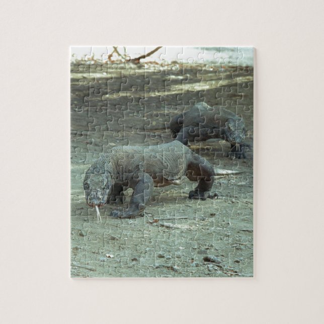 Komodo Dragon Puzzle (Vertical)