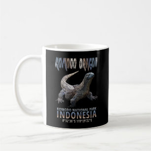 Komodo Dragon. The World's Largests Lizard. Coffee Mug