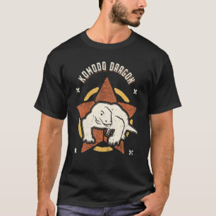 Komodo Dragon Vintage Retro Classic Animal T-Shirt