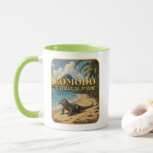 Komodo National Park Indonesia Mug