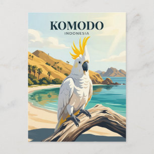 Komodo National Park Indonesia Postcard