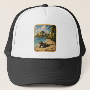 Komodo National Park Indonesia Trucker Hat