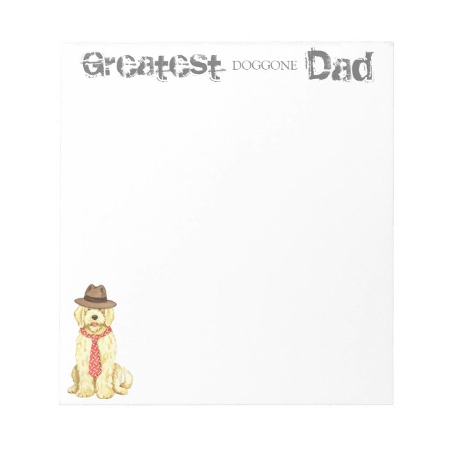 Komondor Dad Notepad (Front)