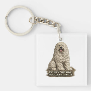 Komondor – Fourrure extérieure intrépide à l'intér