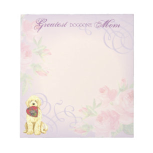 Komondor Heart Mom Notepad